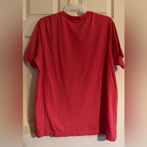 Bella canvas bleached tee, tshirt, size 2XL, reddish coral - Picture 4 of 4